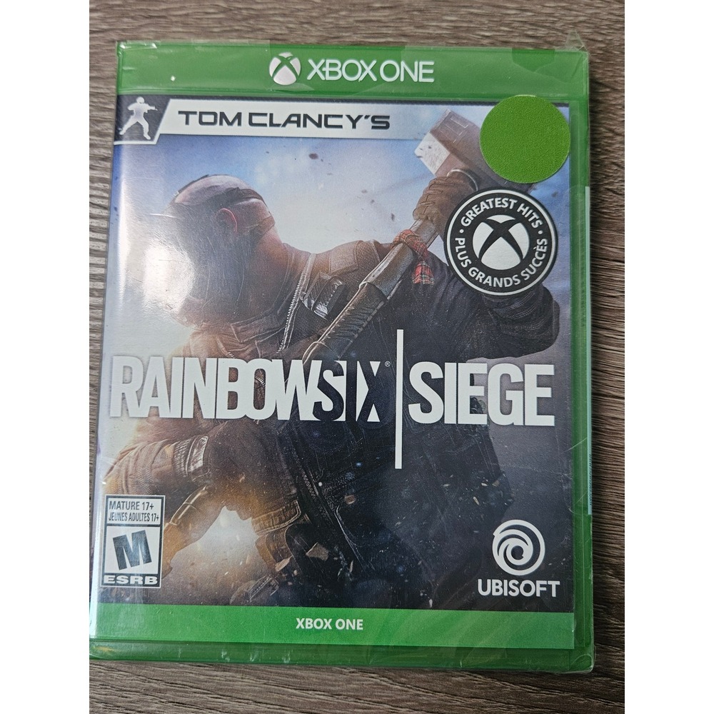 Tom Clancy's Rainbow Six Siege Xbox One Greatest‎ Hits New Sealed Ubisoft FPS